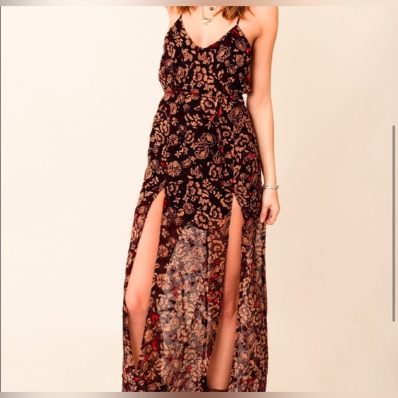 For love & lemons morocco maxi dress XS - Picture 2 of 9